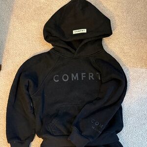 Black COMFRT heavyweight sweatsuit